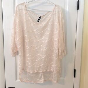 NWOT Hot Ginger dolman sleeve top in size 3XL